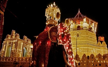 Lễ hội Phật giáo Esala Perahera hoành tráng ở Sri Lanka